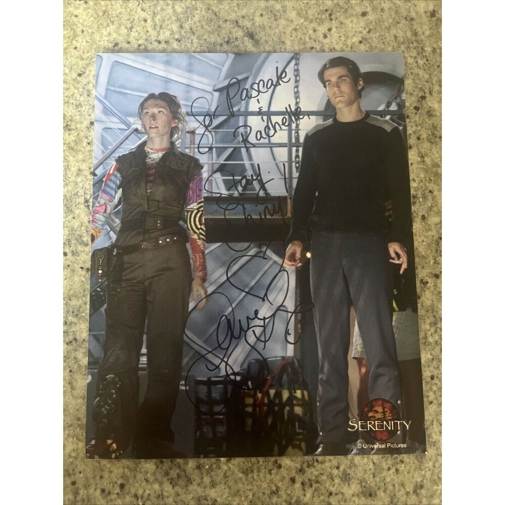 Jewel Staite (Firefly) 8x10 authentic signed photo